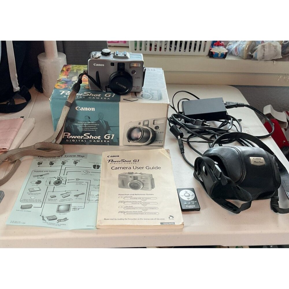 canon powershot G1 3x Optical Zoom 3.3 M Pixel CCD SENSOR Digital Camera
